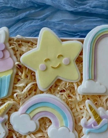 Cute Star Cookie Cutter & Stamp