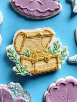 Treasure Chest Cookie Cutter & Stamp