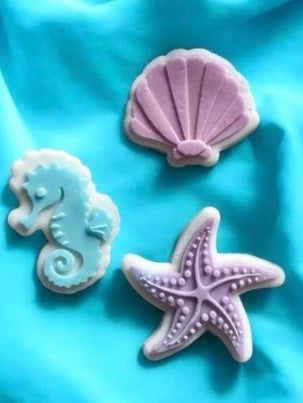 Mini Mermaid Cookie Cutter & Stamps