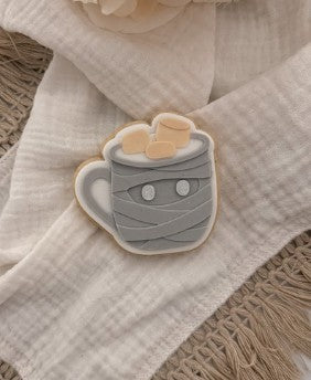 Mummy mug cookie cutter and stamp