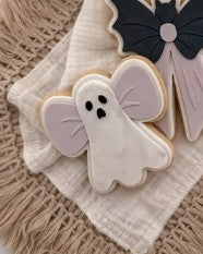 Ghost bow cookie cutter and stamp