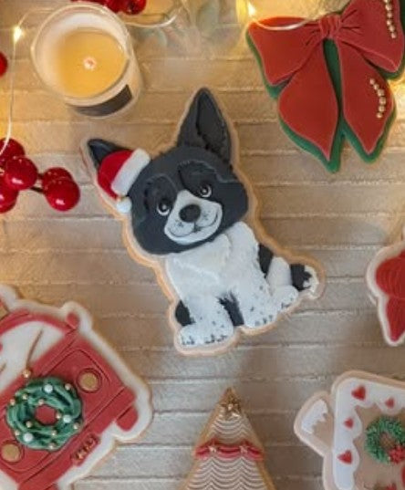 German Shepherd Cookie Cutter & Stamp