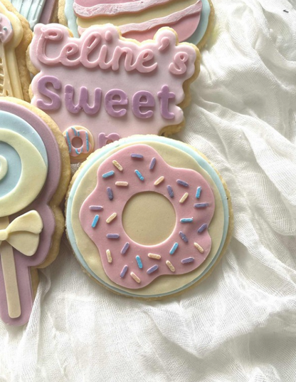 Doughnut With Sprinkles Cookie Cutter & Stamp