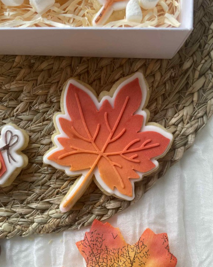 Maple Leaf Cookie Cutter & Stamp