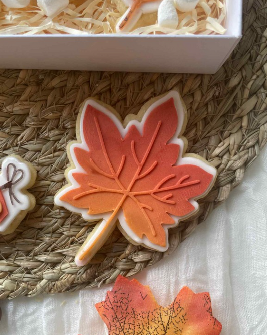 Maple Leaf Cookie Cutter & Stamp