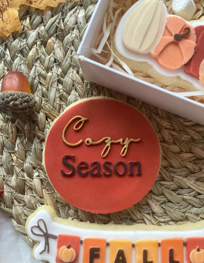 Cosy Season Cookie Cutter & Stamp