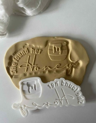 She Found Her Honey Cookie Cutter & Stamp