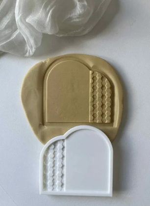 Honeycomb Arch Cookie Cutter & Stamp
