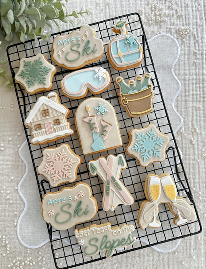 Toasting Glasses Cookie Cutter & Stamp