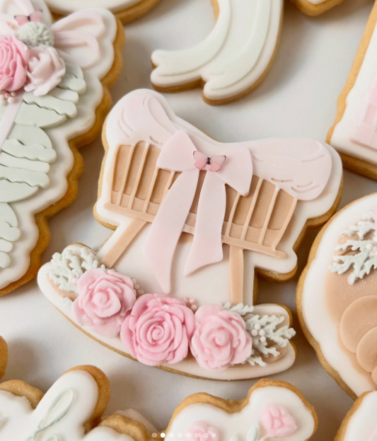 Baby Basinet Cookie Cutter & Stamp