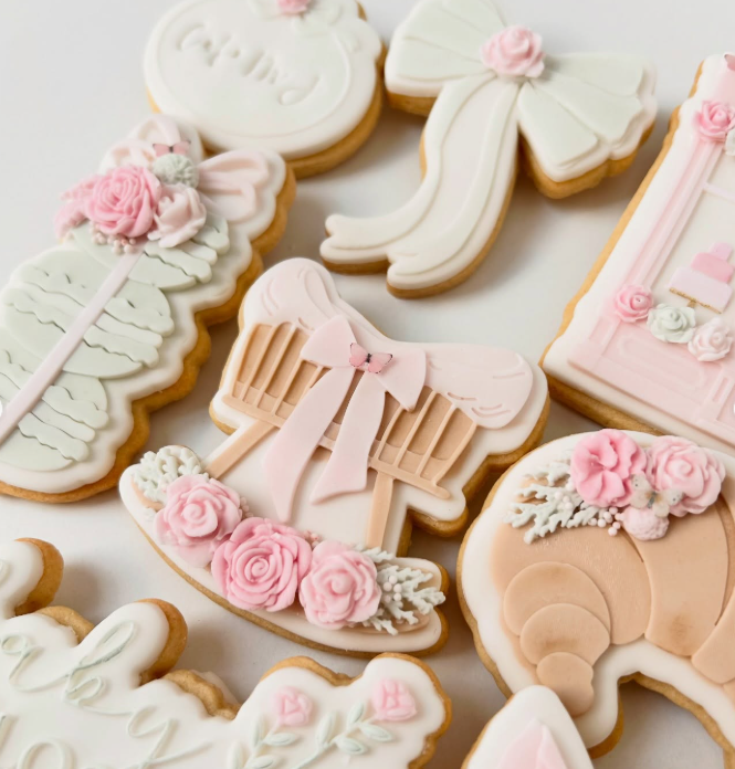 Baby Basinet Cookie Cutter & Stamp