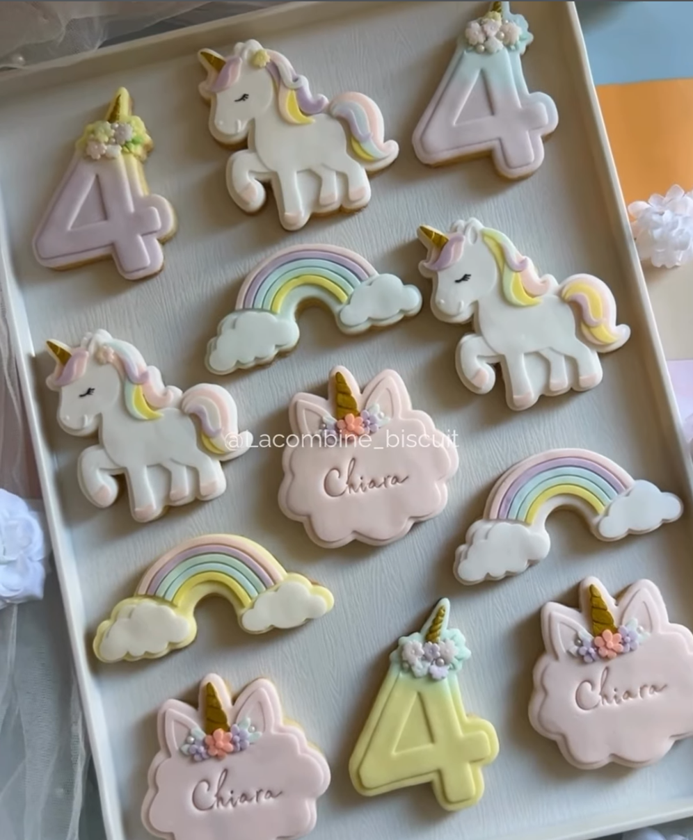 Unicorn Cookie Cutter & Stamp