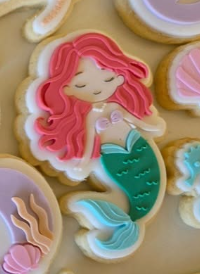 Mermaid Cookie Cutter & Stamp