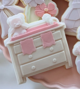 Baby Changing Table Cookie Cutter & Stamp