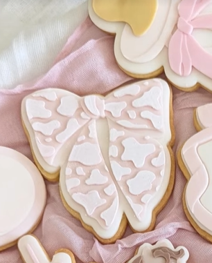 Cow Bow Cookie Cutter & Stamp