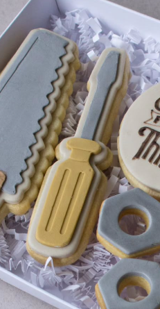 Fathers day Tools  - Cookie Stamp & cutter