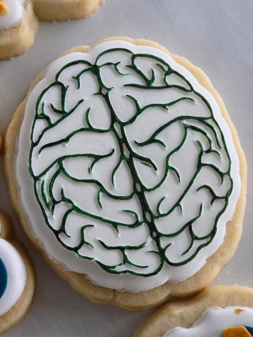 Brain - Cookie Cutter & Stamp