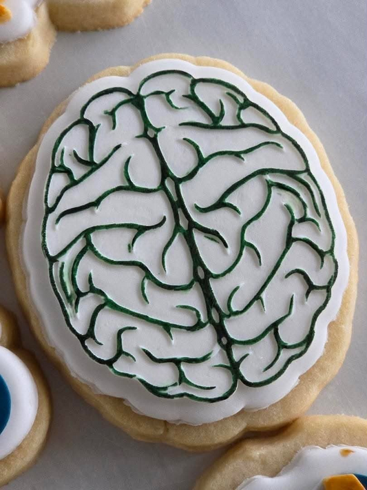 Brain - Cookie Cutter & Stamp