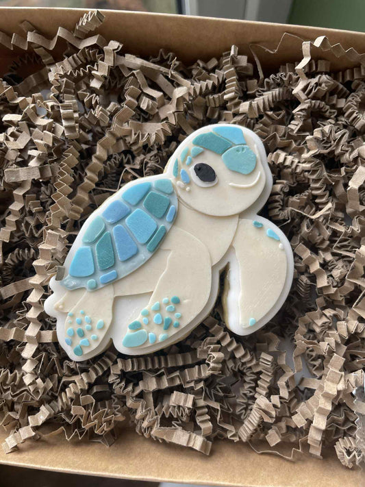 Sea Turtle Cookie Cutter & Stamp