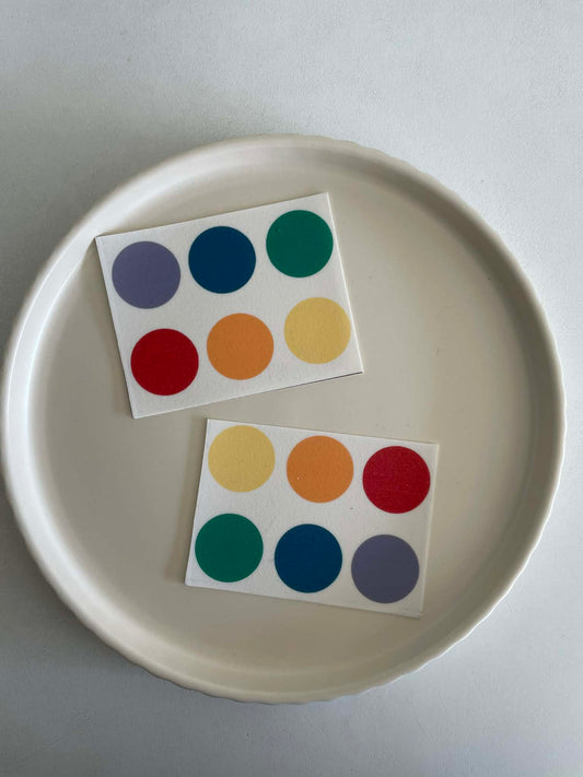 Edible Paint Palettes - set of 6