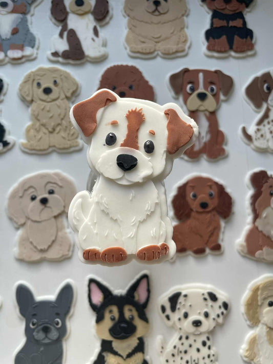 Jack Russell cookie cutter and stamp