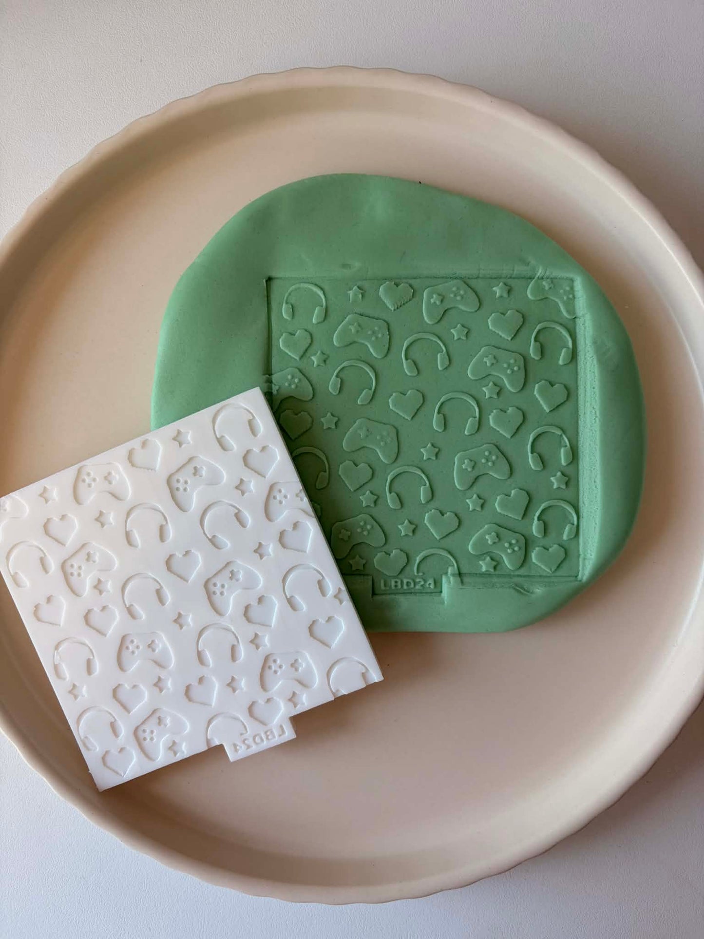 Gaming plate - Cookie Stamp