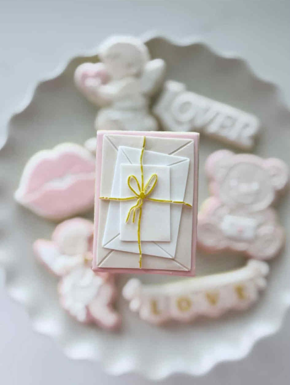 Stack of letters - Cookie Cutter & Stamp
