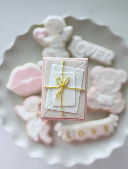 Stack of letters - Cookie Cutter & Stamp
