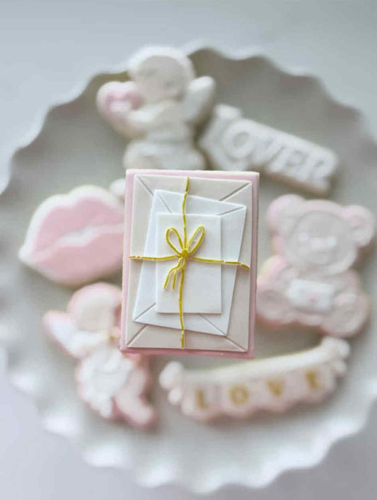 Stack of letters - Cookie Cutter & Stamp