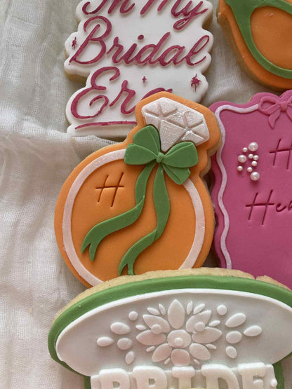 Ring with bow - Cookie Cutter & Stamp