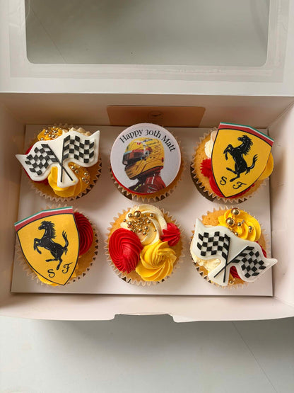 F1 cupcakes