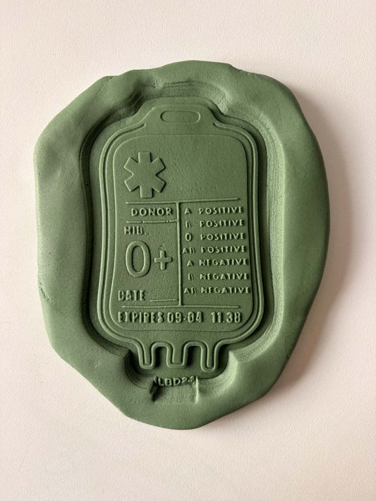 Blood Bag - Cookie Cutter & Stamp