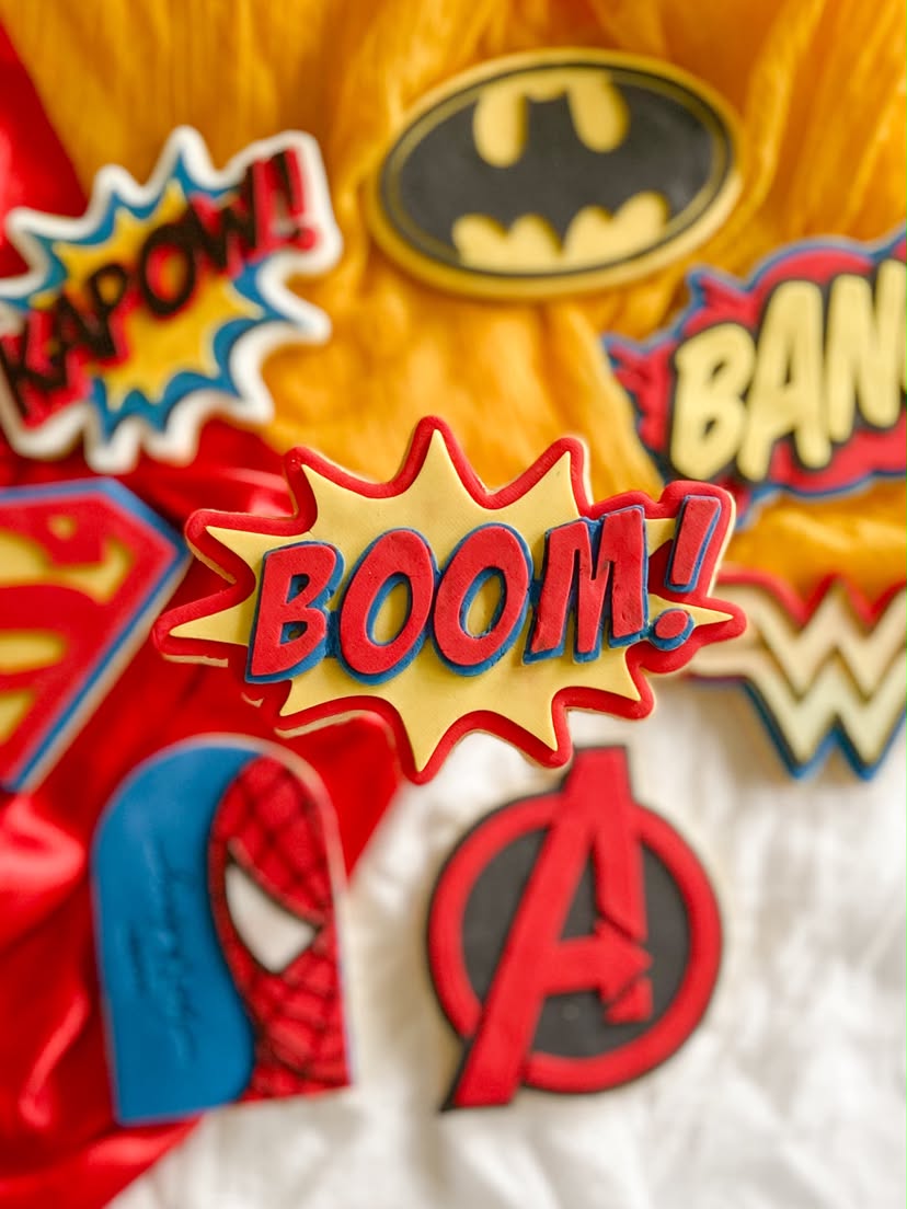 Boom - Cookie Cutter & Stamp