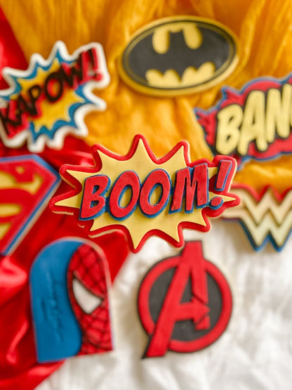 Boom - Cookie Cutter & Stamp