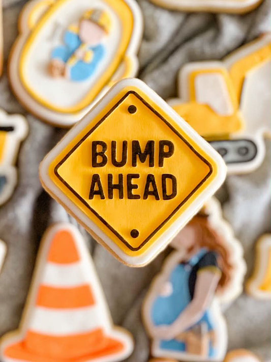 Bump Ahead - Cookie Cutter & Stamp