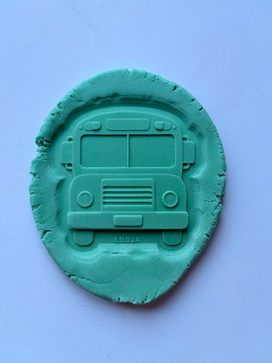 American School Bus - Cookie Cutter & Stamp