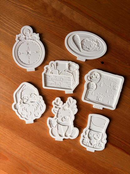 Christmas Test stamps