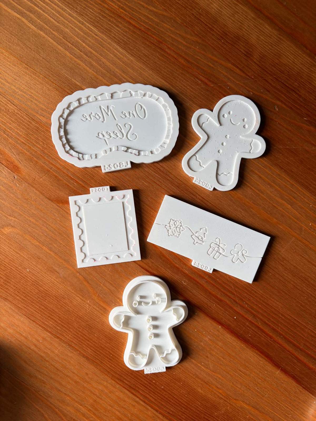 Christmas Test stamps