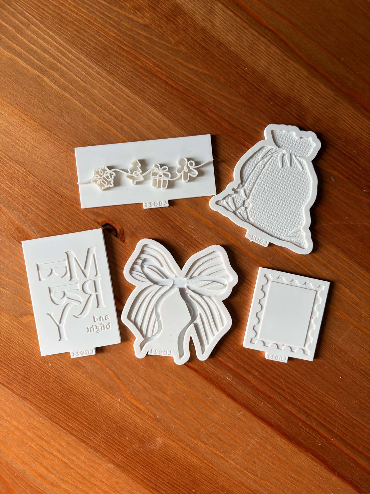 Christmas Test stamps