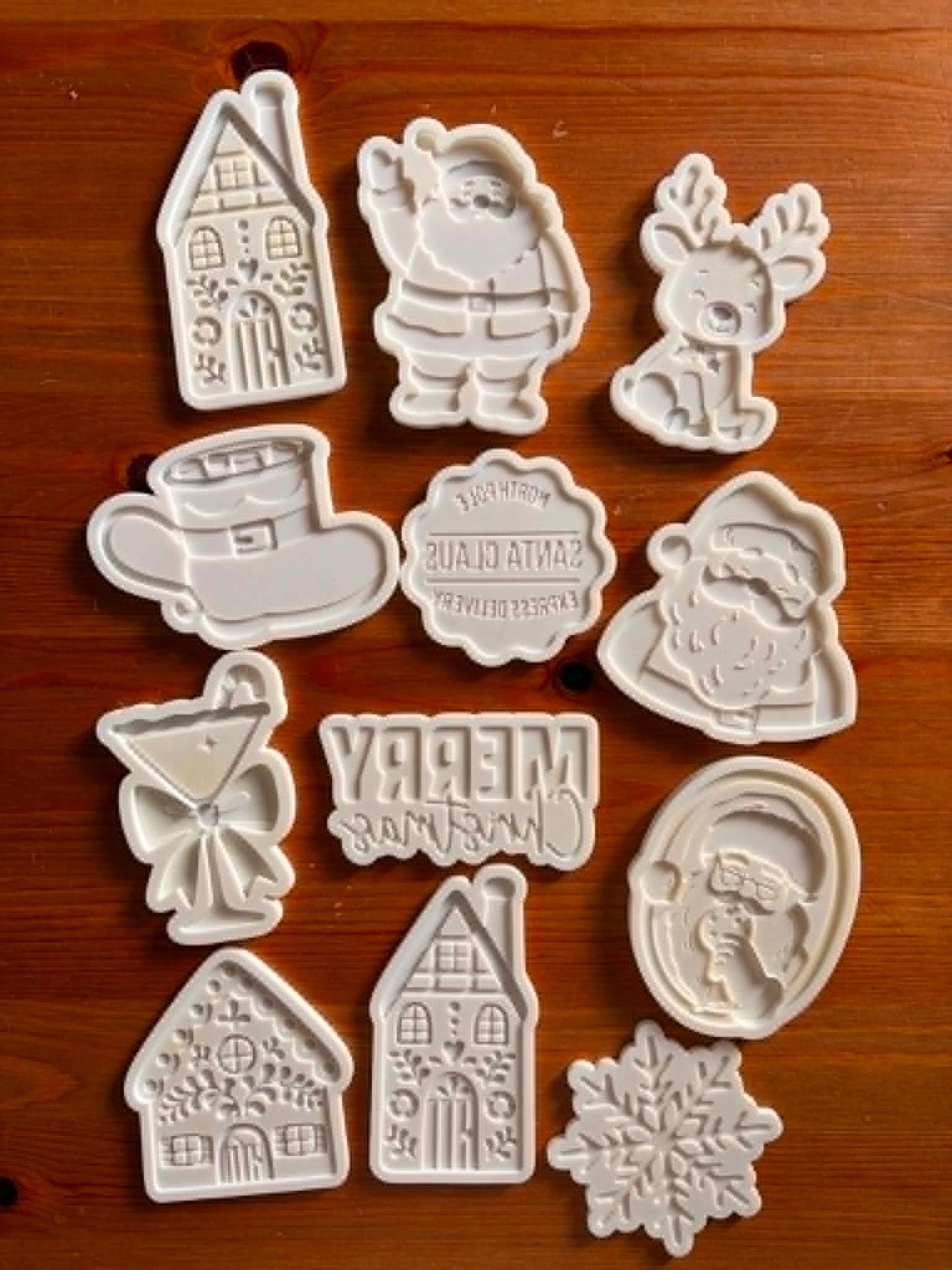 Christmas Test stamps