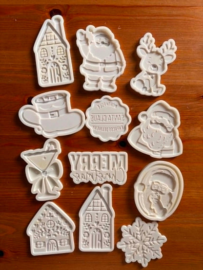 Christmas Test stamps