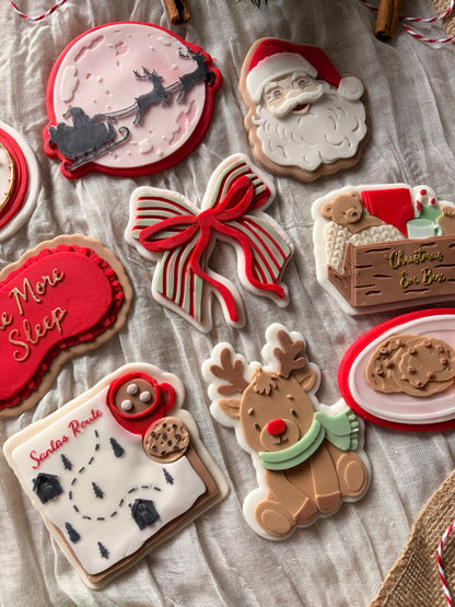 Santa's route map - Cookie Stamp & cutter
