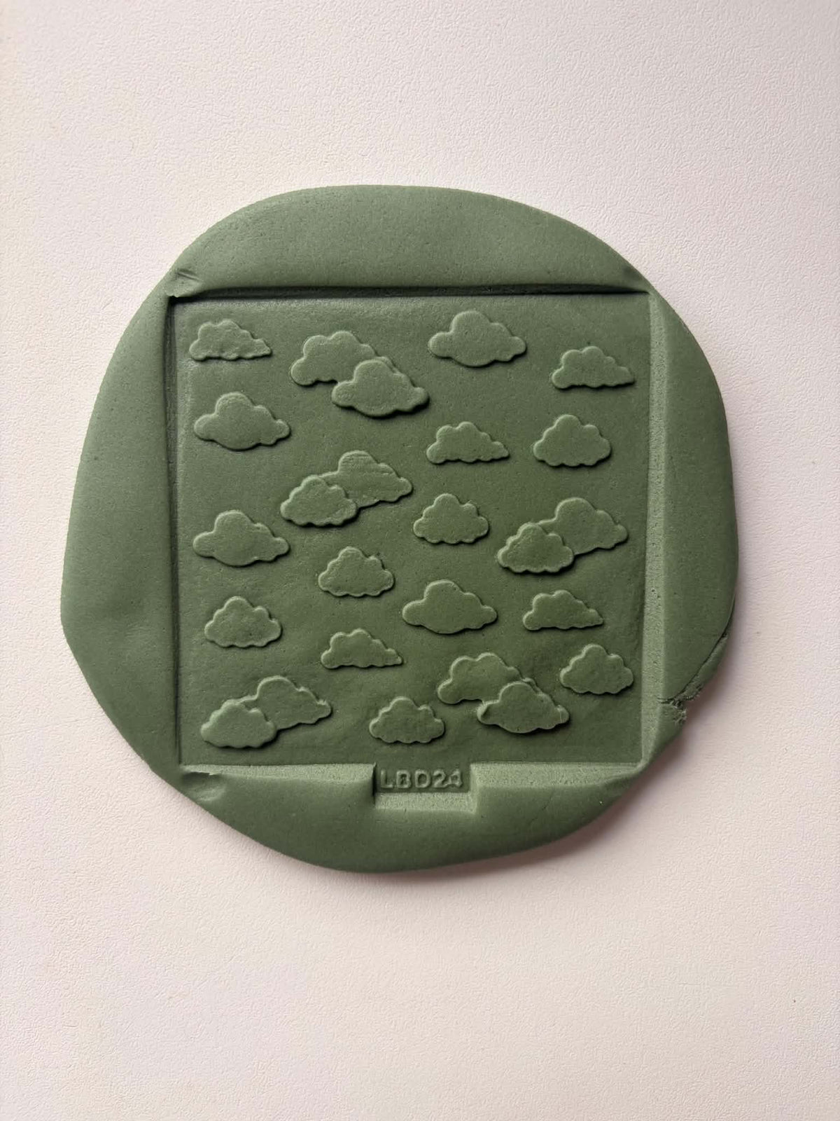 Cloud pattern plate - Cookie Stamp