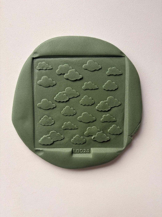 Cloud pattern plate - Cookie Stamp