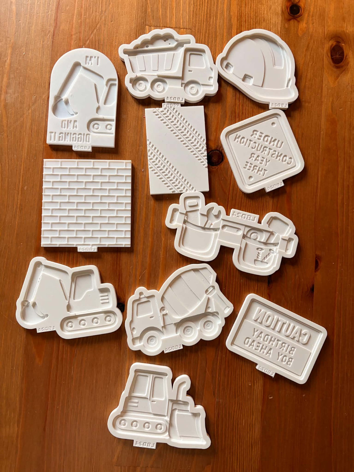 Construction test stamps
