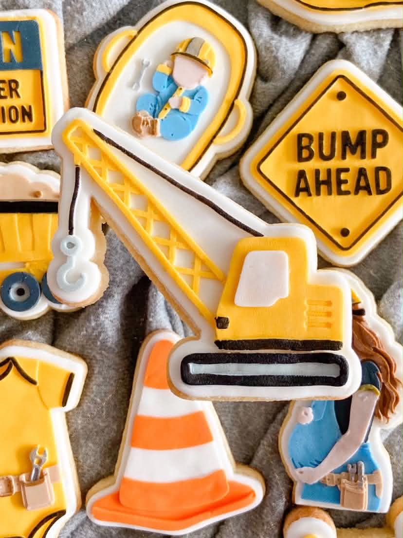 Crawler Crane - Cookie Cutter & Stamp