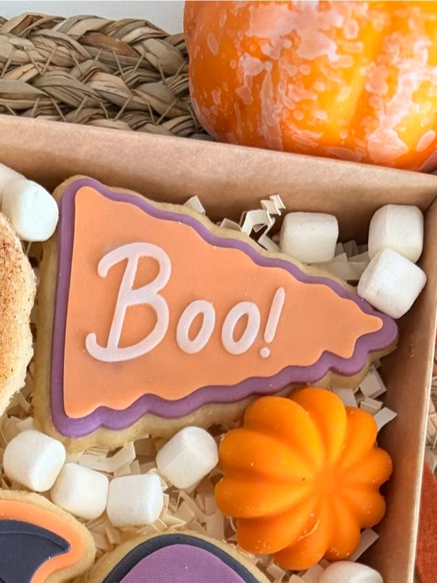 Boo Flag - Cookie Cutter & Stamp