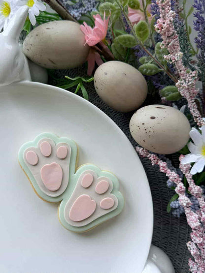Bunny Feet - Cookie Cutter & Stamp