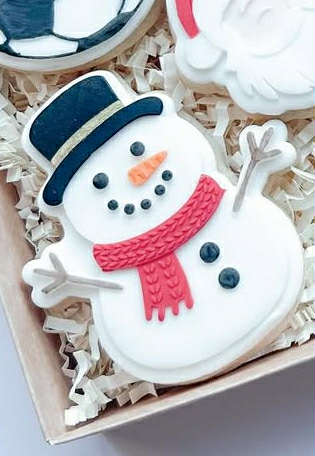 Snowman Cookie Cutter & Stamp