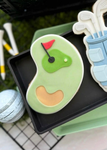 Golf Course Cookie Cutter & Stamp